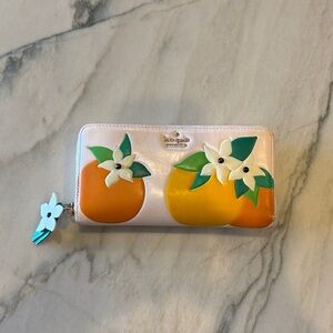 Kate Spade Orange Blossom Lacey Wallet